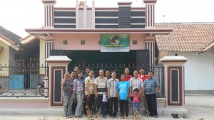 14.The inauguration of the cooperative office margo mukti